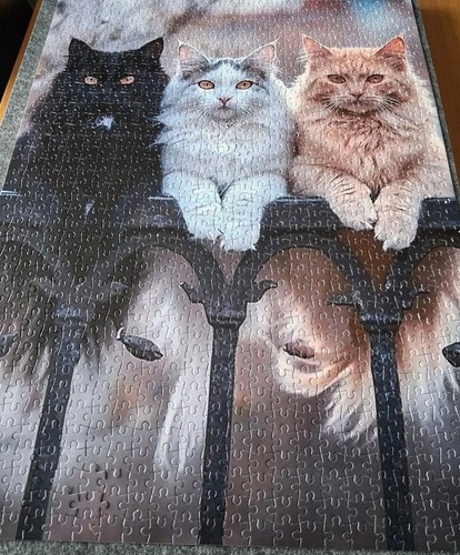 1000 piece puzzle - piece, fluffy