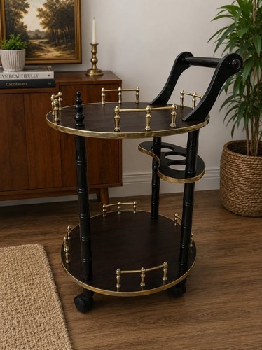 Vintage black gold 2 - &, 2-tier