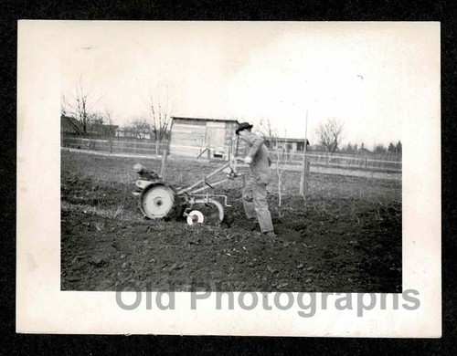 Farmer working plowing - working,