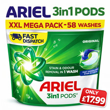 Ariel All in One Pods Washing
