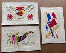 World War One silk postcards