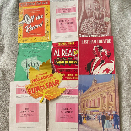 Vintage 1950s original - 9x,