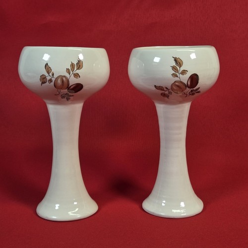 Vintage studio pottery - vintage, goblets