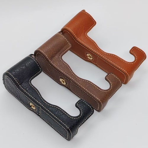 Leather half case grip for - half,