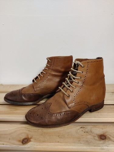Grenson mens brown leather - grenson,