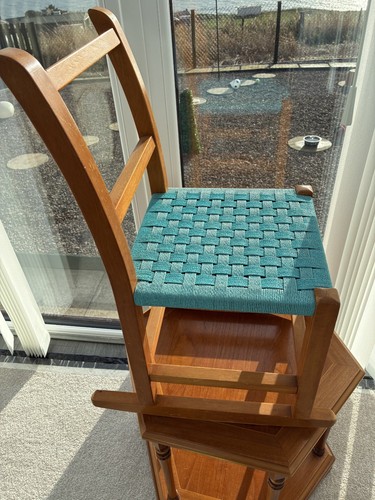 Vintage wooden teal turquoise - vintage, teal/turquoise