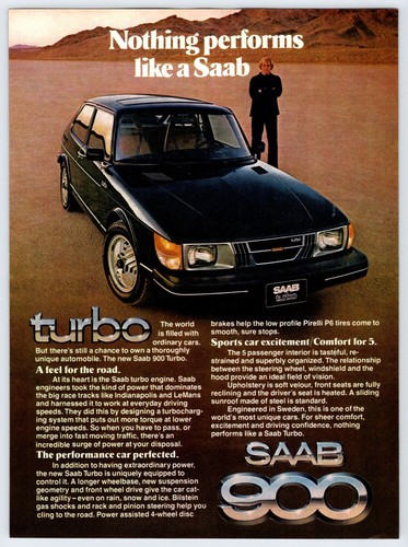 1979 saab 900 turbo car - saab,