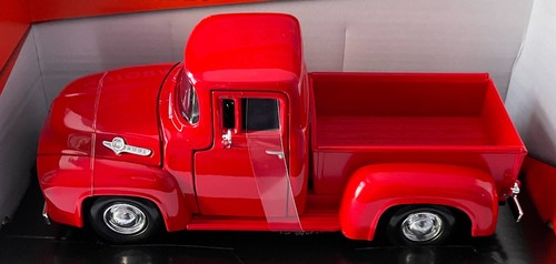 Ford 100 pickup 1956 red - ford,