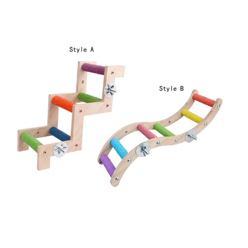 Bird cage ladder perch - ladder,