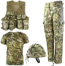 KIDS ARMY COMBO SET BTP MILITARY SET COSPLAY OUTFIT SOLDIER FANCY DRESS COSTUME
