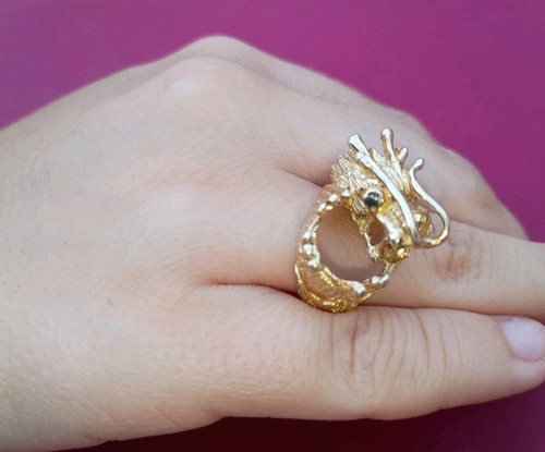 Ring gold dipped 925 - gold,
