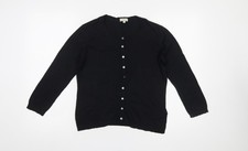 Hobbs Women Black Cotton Crew