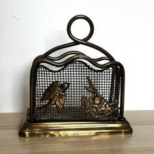 Victorian Ornate Brass Letter