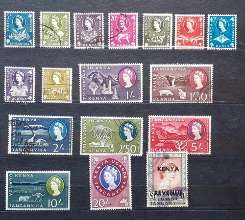Kenya uganda and tanganyika - 75,