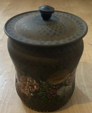 Rare Macfarlane Lang &Co,Biscuit Tin. Images Of Flowers.Circa Early 20th Century