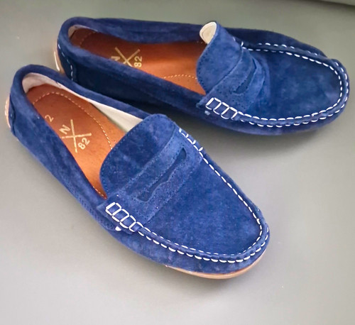 Next boys blue suede - boys,