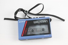 Sony WM-22 Walkman Portable Cassette Player With Strap Carry Bag Working