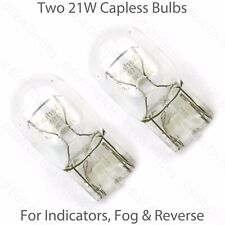 Pair Rear Fog or Reverse bulbs Lamp VW Golf Mk6 21w Big Capless W21W 2009 - 2012