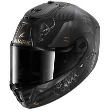 Shark Spartan RS Carbon Xbot Matt Black Anth Gold Sport Tour Motorcycle Helmet