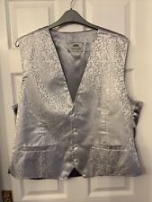Taylor & Wright Silver Grey Waistcoat -  XXL - Chest 51”- Wedding
