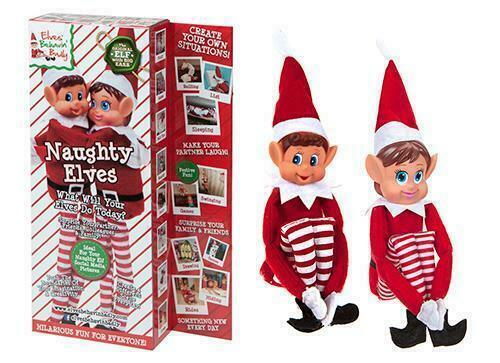 Elf doll twin pack box - twin,