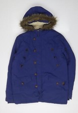 Brave Soul Unisex Blue Parka