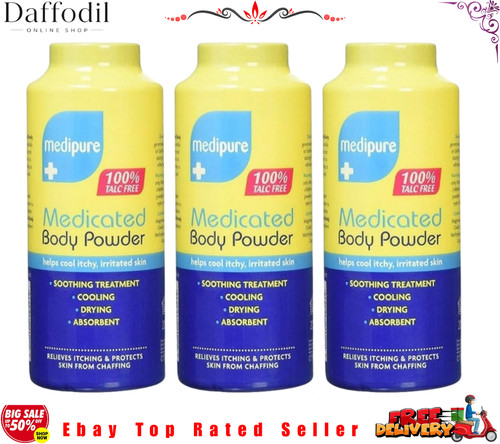 Medicated body powder - body,