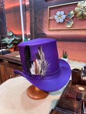 Steampunk Top Hat: Purple