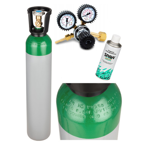 Argon gas bottle cylinder - argon,