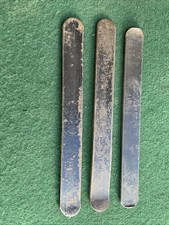 3 x Vintage Dunlop Tyre Levers 9" Long for classic car/ Motorbike tool Kit