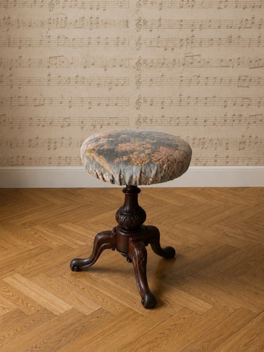 Antique adjustable piano - antique,