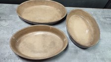 3x Vintage French Stoneware