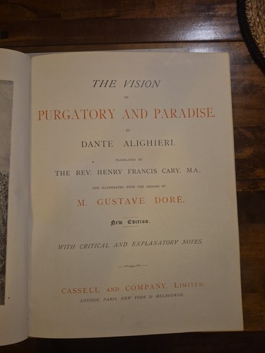 The vision purgatory and - the,