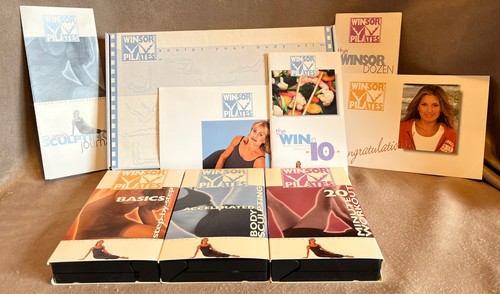 Vtg winsor pilates - winsor, vhs