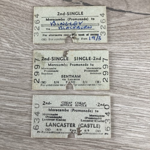 Railway ticket 3 x - ticket,,