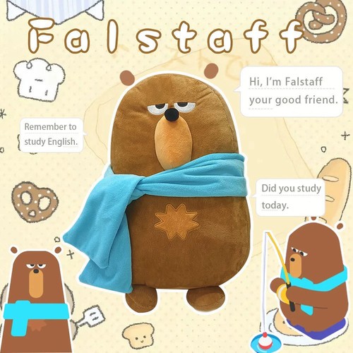 Duolingo falstaff plush - falstaff,