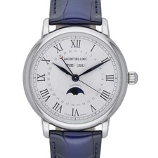 Montblanc Star 119955 with 42mm Steel case and White dial. Excellent condition.