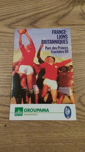 France british lions 1989 - british,
