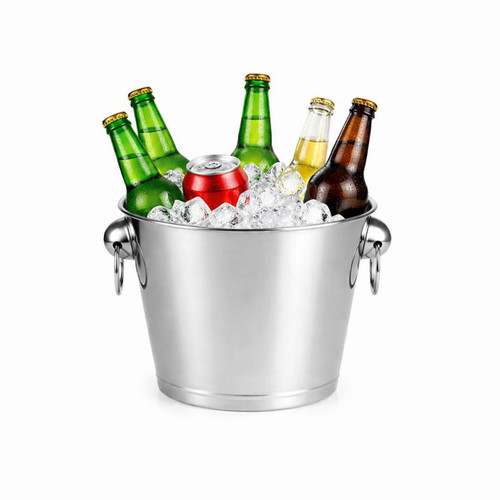 Stainless steel ice bucket - ice,