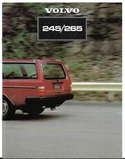 Volvo 200-Series Estates 1980-81 UK Market Sales Brochure 245 265 DL GL GLE