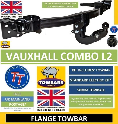 Towbar for vauxhall combo van - vauxhall,