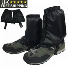 Outdoor Hiking Boots Cover Gaiters Waterproof Ankle Leg Protection Snow Legging