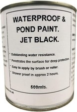 500ml Black Waterproof Paint