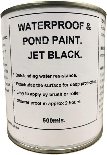 500ml black waterproof paint - waterproof,