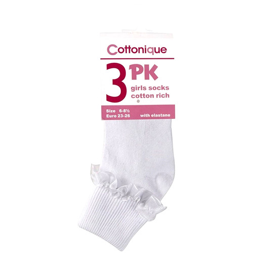 Pairs girls ankle socks - pairs,