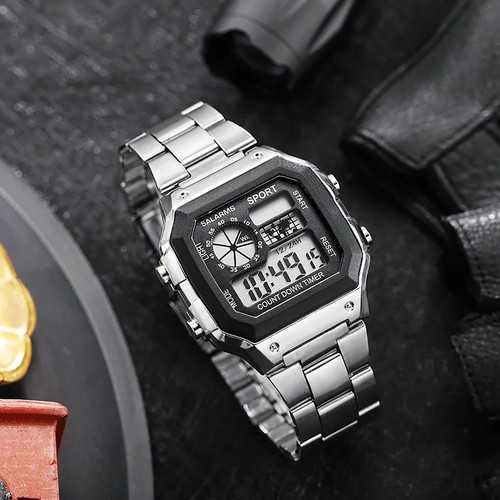 Mens led digital sports - mens, watch