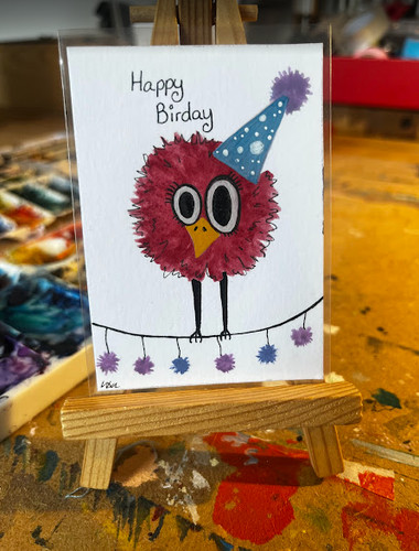 Original watercolour aceo - original,