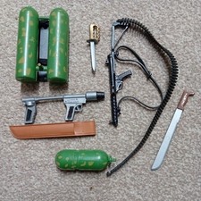 Vintage Action Man Australian Jungle Fighter Equipment 