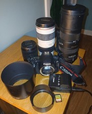 Canon EOS 90D Camera and lens