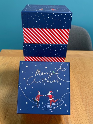 Gift boxes with - with, x